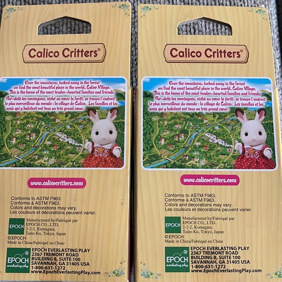 Calico Critters - Persian Cat & Yellow Labrador Twins Bundle - Picture 4 of 4